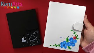 HAZ TUS PROPIAS LIBRETAS BULLET JOURNAL SKETCHBOOKS  FÁCIL  DIY [upl. by Martainn]