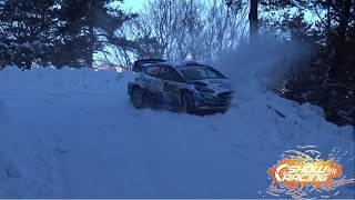 WRC Rallye Monte Carlo 2021  Day 4  Show Racing [upl. by Bahr]