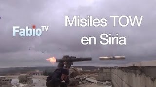 FabioTV  Misiles TOW en Siria [upl. by Gnoud583]