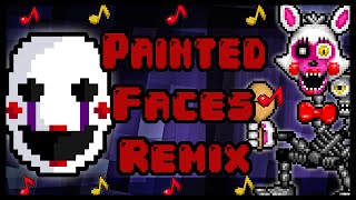 quotPainted Facesquot♪ Five Nights At Freddys REMIX Trickywi amp Rezyon LYRIC VIDEO [upl. by Seyer686]