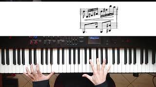 Tico tico no fubá  piano tutorial Part 1 by measurepor compasso [upl. by Kirtap436]