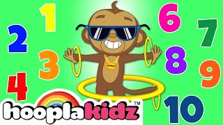 HooplaKidz  Numbers Song  Kids Songs And More [upl. by Rotceh]