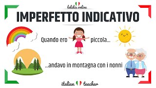 IMPERFETTO INDICATIVO  VERBS  Italian for Beginners [upl. by Aitsirt]