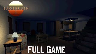 Sagebrush Full Game amp Ending Playthrough Gameplay No commentary [upl. by Peugia]