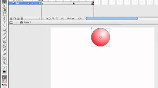 Adobe Flash  Bouncing Ball Tutorial [upl. by Berkman]