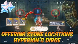 Hyperions Dirge 3 Offering Stone Locations  Enkanomiya Genshin impact [upl. by Tower661]