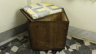 How to Build a Storage Ottoman [upl. by Eanerb497]