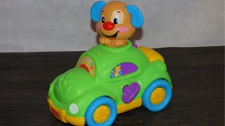 FisherPrice Laugh amp Learn Puppys Learning Car toy [upl. by Nooj752]