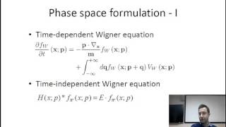 The Wigner formulation of Quantum Mechanics [upl. by Llewen]