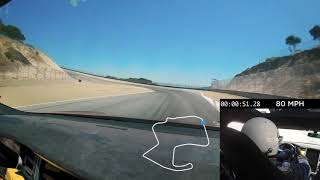 Tesla Model S Fastest Lap at Laguna Seca [upl. by Nyliak566]