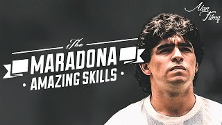 Diego Maradona  Amazing Skills  HQ [upl. by Orlena]