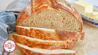 5Ingredient Artisanal Bread Recipe for Beginners [upl. by Ayiak956]