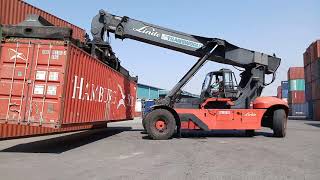 FaisalKhanhp1sp0550 Reach Stacker For Linde [upl. by Treblah]