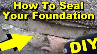 Exterior Waterproofing How To Seal Your Foundation DIY [upl. by Hamian]