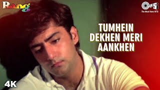 Tumhein Dekhen Meri Aankhen  Divya Bharti  Kumar Sanu  Alka Yagnik  Rang Song  90s Sad Song [upl. by Yesnek]