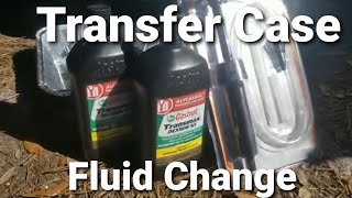 Hummer H3 Transfer Case Fluid Change Dexron VI [upl. by Metabel]