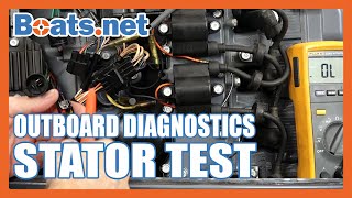 How to Test a Stator on an Outboard Motor  Outboard Stator Test  Boatsnet [upl. by Ariay]