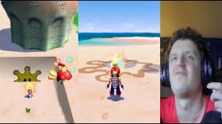 Super Mario Sunshine Part 21  Gelato Beach Blue Coins DONE [upl. by Eidissac]