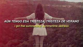 Summertime Sadness — Lana Del Rey  Sub Español  Lyrics [upl. by Geilich]