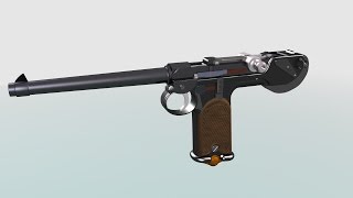 Borchardt C93 pistol [upl. by Vareck]