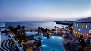 Sandos Papagayo Beach Resort  All Inclusive 24 hours  Playa Blanca  Spain [upl. by Sawyere]