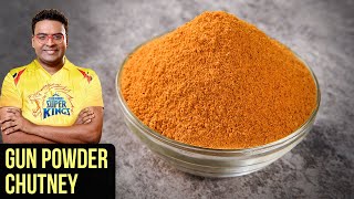 Gun Powder For Idli Dosa  How To Make Idli Podi  Indian Culinary League  Varun Inamdar [upl. by Atinrehs303]