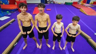 TWIN BOYS vs TWIN BOYS GYMNASTICS [upl. by Ylremik]