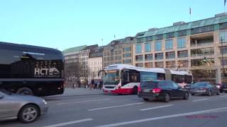 Buses in Hamburg Germany 2017 [upl. by Ingles109]