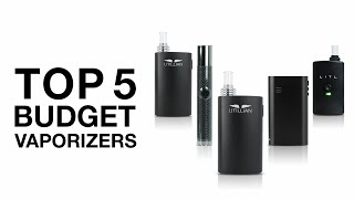 Top 5 Best Budget Vaporizers [upl. by Wallinga]