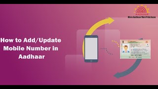 How to Update Mobile Number with Aadhaar [upl. by Lemrej]