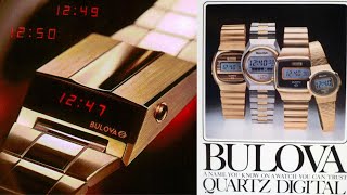 Bulova’s Digital Watches A Collectors Guide [upl. by Payne]