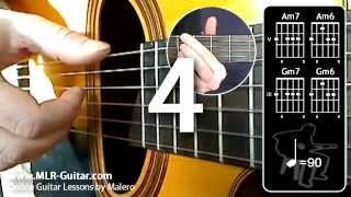 Beginners Guitar Lessons  Bossa Rhythm [upl. by Pfosi571]