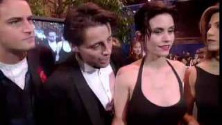 Cast of quotFriendsquot at 1995 Peoples Choice Awards [upl. by Walcoff]