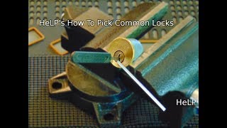 42 How to Pick Common Locks Quickly and Effectively [upl. by Atrahc]