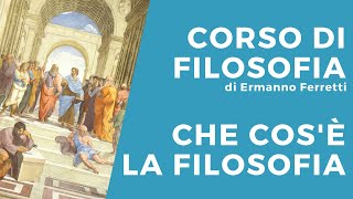 Che cosè la filosofia [upl. by Kall549]