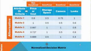 Multi Criteria Decision Analysis [upl. by Roanna]