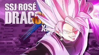 Super Saiyan Rosé Goku Black DLC MOVESET GAMEPLAY  Dragon Ball Xenoverse 2 [upl. by Cornew]