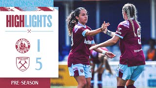 HIGHLIGHTS  BILLERICAY TOWN 15 WEST HAM UNITED [upl. by Alanah]