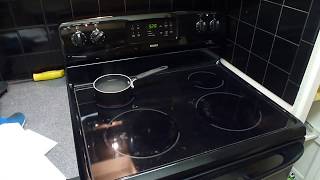 Kenmore OvenStoveRange  Self Cleaning Instructions  HowTo 7909601 [upl. by Keynes]