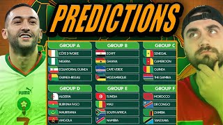 AFCON 2023 GROUP STAGE PREDICTIONS [upl. by Arrehs]