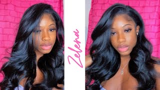 Sensationnel What Lace ZELENA Wig  EBONYLINE  Best Affordable Synthetic Wig 💕 [upl. by Kachine185]