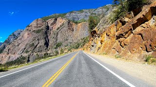 Million Dollar Highway Scenic Drive 4K  Silverton to Ouray amp Montrose Colorado  San Juan Skyway [upl. by Fita64]