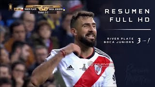 River Plate vs Boca Juniors 31 Copa Libertadores 2018  FINAL VUELTA  Resumen FULL HD [upl. by Ynoffit417]