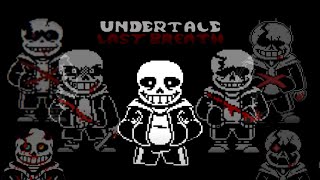 Undertale Last Breath Full UST Phases 130 ANIMATED [upl. by Mushro]