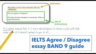 IELTS Writing task 2 agree or disagree essay [upl. by Bazil67]