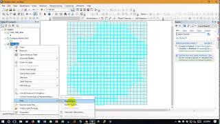 How to create Grid in ArcGIS with required Dimension [upl. by Arraek]