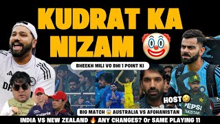 JUST RCB THINGS 🤡 PAAIJAAN AB HUM KYA KREGE 😂 HOST 1 POINT LE LO  IND Vs NZ 🔥 AFG Vs AUS BIG MATCH [upl. by Nnylf]