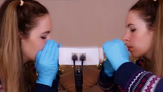 ASMR Twin Ear Cleaning amp Mouth Sounds For Extreme Tingles [upl. by Kennard]