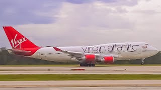 4K Evening Plane Spotting at Orlando International Airport [upl. by Llien]