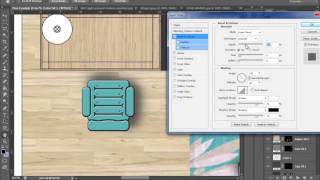 Rendering a Floor Plan using Photoshop [upl. by Wilcox]